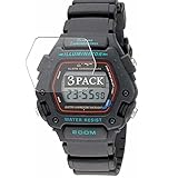 Vaxson 3-Pack TPU Pellicola Protettiva, compatibile con casio DW290-1 DW-290-1 Series, Screen Protector Film [Non Vetro Temperato] Nuovo