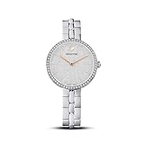 Swarovski Cosmopolitan Orologio, con CristalliSwarovski e Bracciale di Metallo in Acciaio Inossidabile, Meccanismo al Quarzo, Tono Argentato