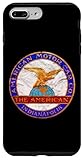 Custodia per iPhone 7 Plus/8 Plus Auto d'epoca Retro Logo - American Motor Car Co. (1906-1911)