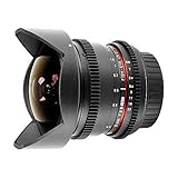 Samyang 8 mm T3.8 UMC Fish Eye VDSLR CSII Micro 4/3, Nero