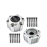 CMJAHU Adatto for NISSAN Pickup Pathfinder Navara D21 Terrano I 86-89 Mozzi di bloccaggio ruota libera manuale B015 40250-32G10 4025032G10 2 pezzi X