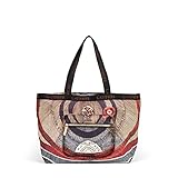 Gattinoni Borsa A Spalla Shopping Pieghevole Classic Planetarium Planetarium Easychic BIGYE8071WIA Nero