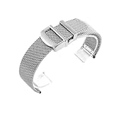 KTRSAVSSA Compatibile con IWC Portofino serie portoghese stile maglia intrecciata cinturino for orologio in acciaio massiccio resistente alla ruggine 20 22 mm(22mm)