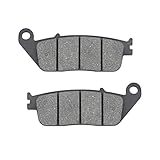 AHL 1 paio di pastiglie freno anteriori per moto Compatibili con HONDA VT 600 CR/CS/CT/CV/CW/CX Shadow Custom 1994-1999/CBR 250 RB/RC (Non ABS) 2011-2013/NTV 650 J/K/L/M/P/S/T/V 1988-1997(Semi métal)