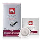 CAFFE' ILLY TOSTATO IN CIALDE MONODOSE E.S.E. CONFEZIONE DA 200PZ CONFEZIONATE SINGOLARMENTE (Nero Intenso)