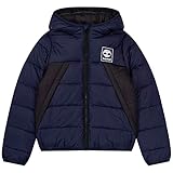Timberland - Piumino con Cappuccio Blu 100% Poliammide 4ANNI