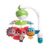 Tiny Love Take A Long Mobile, 3 in 1 Giostrina Culla Neonato Musicale Portatile, 0+ Mesi, Gioco Passeggino Neonato, 3 Attacchi Universali, 30 Minuti Musica, Collezione Meadow Days