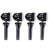 BYNYXI 4 sensori di pressione pneumatici RDKS TPMS 2036804 per Ford S-Max Edge Fiesta Mondeo Mustang 2318453 5291383, sistema di controllo della pressione dei pneumatici, valvola in metallo, sensore