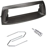 Sound-way Kit Montaggio Autoradio, Mascherina 1 DIN, Adattatore Antenna, Chiavi di Smontaggio compatibile con Fiat Punto 2 e 3