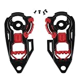 Set di piastre per visiera per casco da moto, 1 paio di ricambi per casco da moto AGV K1 K3sv K5