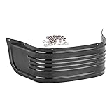 Parafango anteriore inferiore per moto Baceyong anteriore parafango gonna Trim Cover Fit for 1980-2013 H&ar-ley Touring Road King Electra Street Glide, nero