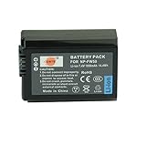 DSTE? NP-FW50 Rechargeable Li-ion Battery for Sony Alpha NEX-3, NEX-3N, NEX-5, NEX-5R, NEX-5N, NEX-6, NEX-7, NEX-C3, NEX-F3, SLT-A33, SLT-A35, SLT-A37, SLT-A55V