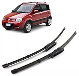 KIT 2 SPAZZOLE TERGICRISTALLO ANT FIAT PANDA (169) DAL 2003-2012 575MM+400MM