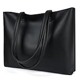 flintronic Borse Tote a Mano da Donna, Borsa a Tracolla Donna in Pelle PU, Borse Shopper Impermeabile per Computer, Borsa a Mano per Shopping Viaggi Lavoro Ufficio