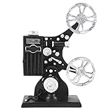 lyrlody Proiettore cinematografico vintage modello in resina decorazione fatta a mano modello proiettore cinematografico vintage design retrò proiettore cinematografico vintage modello per amici