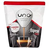 Kimbo Capsule Uno system Espresso Napoli, 1 x 6 Confezioni da 16 Capsule, Totale 96 capsule