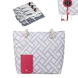 Borsa Per Vino, Borsa Da Picnic Borsa Per Vino Da 2000 Ml Con Distributore Borsa Dispenser Per Vino Portatile Con 3 Serbatoi Interni Per Spiaggia Viaggio Concerto Campeggio 42,5 X 31,5 CM Grigio