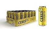Ceres Extreme Ten - 24 Lattine da 50 cl, Birra Bionda Doppio Malto, Gradazione Alcolica 10°C, Gusto Vigoroso e Deciso con Sentori di Malto