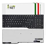 new net - Tastiera Compatibile con Notebook Fujitsu Lifebook A514, A544, A554, A555, A555G, AH544, AH555, AH564 [Frame Nero - Layout ITA]