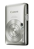 Canon Digital IXUS 100 IS - Fotocamera digitale da 12 MP, zoom ottico 3x, display da 6,4 cm (2,5"), HDMI, SLIM, colore: Argento