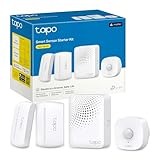 Tapo T100 Smart Motion Sensor, Sensore di Movimento Intelligente, Rilevamento ad Ampio Raggio(120°,7m), Luce Attivata dal Movimento, Avvisi Istantanei, Risparmio Energetico, Hub Obbligatorio