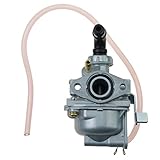 GOOFIT Carburatore 14 Minimoto sostituzione per Z50 Z50A Z50R Mini Quad Pit Bike Ciclomotore e Scooter Argento
