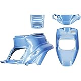 KIT 5 PEZZI CARENE BLU HAWAII COMPATIBILE CON MBK BOOSTER SPIRIT - COMPATIBILE CON YAMAHA BW'S 50 '88/'03 COQUE
