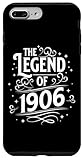 Custodia per iPhone 7 Plus/8 Plus La leggenda del 1906 Carino Festa di Compleanno
