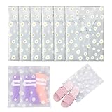 Homshsjhkis 20 Pcs Sacchetti Vestiti Viaggio, Zip Borsa Impermeabili Viaggio, Multifunzione Organizer Sacchetti Bustine, Trasparenti Risigillabili Plastica Richiudibili per Biancheria, Intima, Scarpe