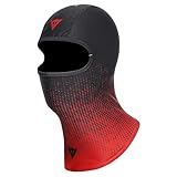 Dainese - Balaclava, Sottocasco Moto, Traspirante, Asciugatura Rapida, Unisex, Rosso/Nero, N