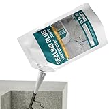 Sigillante per la riparazione di crack in cemento | Colla calacciatura impermeabile da 500 ml | Liquido di stuccatura del pavimento di cemento autolivello | Adesivo ad asciugatura rapida, forte per te