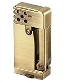 VVAY Accendino a benzina Stile Vintage Petrol Lighter, Regalo perfetto per uomo (senza benzina inclusa)