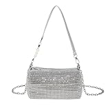 Pochette Argento Borsa Donna Cerimonia Con Tè Profumato