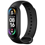 Xiaomi Smart Band 6, Orologio Smart, Schermo AMOLED 1.56'', Monitoraggio SpO2 e Battito Cardiaco, 30 modalità di fitness, Resistente all'Acqua 5 ATM, Cinturino Antibatterico, Versione Italiana
