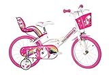 Dino Bikes Unicorn 16" Bicycle, 40,6 Bambina, Bianco e Rosa, 40,6 cm
