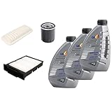 Kit Tagliando per Toyota Aygo Citroen C1 Peugeot 107 108 motori 1.0cc benzina 3 Filtri Aria Olio Abitacolo e 3 Litri Q8 Olio Motore Formula Advanced Plus 10W40 High Performance Sintetico