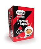50 Capsule caffé COMPATIBILI CON NESPRESSO - Capsule Caffè KENON tostato e macinato in capsula da 5 gr- Compatibili con le Macchine ad uso domestico Nespresso