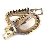 CARAPAKS Poggiapiedi Pedane moto adatte per KTM Husqvarna GASGAS 2017-2023 (5 mm giù 10 mm posteriore)