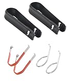 Flaconi 6PCS Strumento di Rimozione del Copridado della Ruota dell'automobile,Copridado per Ruota di Automobile,Strumenti per la Rimozione di Bulloni,Adatto la Maggior Parte della Cache delle Ruote