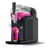 Seeger SuperSlush Macchina per Granite, 2 Litri, 7-in-1, Nessun Ghiaccio Necessario, 7 Programmi, Tecnologia InstantFreeze 15 min, Slushie Maker, Granita, Cocktail, Frappé, Milkshake, Nero, SLFRZ1BK
