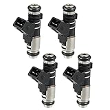 A ABSOPRO 4pz 1984C9 Carburante Iniettore per per Peugeot 206 Hatchback 1998-2012 1.1L