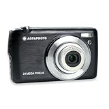 AGFA PHOTO Realishot DC8200 - Fotocamera Digitale Compatta, 18MP, Video Full HD, Schermo LCD 2.7'', Zoom Ottico 8X, Batteria al Litio e Scheda SD 16GB - Nero