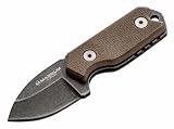 Böker, Coltello Magnum Li'l Friend Micro, Acciaio Inossidabile, 3.5 cm, Standard, Unisex, Cachi e Argento, Antiscivolo, Tattico