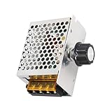 Regolatore di Tensione AC 220V AYWHP AC 220V 4000W Regolatore di Tensione Elettronico SCR, Regolatore Velocita Motori 220V Regolatore di Velocit per Motore Elettrico Dimmer 220V