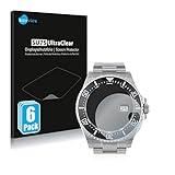 savvies (6 Pezzi Pellicola Protettiva per Rolex Sea-Dweller 43mm (Date) Protezione Schermo Trasparente