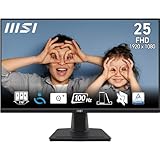 MSI PRO MP252 Monitor 24,5" - FHD IPS (1920 x 1080), 100 Hz, schermo Eye-Friendly, altoparlanti integrati, inclinabile, HDMI 1.4b, D-Sub (VGA)