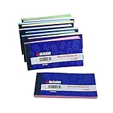 Alevar Blocchetti numerati da 1-100, formato 5,8 x 12 cm, Confezione da 10 blocchi, 2 x 5 colori, azzurro, giallo, verde, rosa, bianco