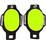 COPPIA SAPONETTE DA MOTO PISTA RACING (GIALLO FLUO)