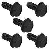 SG Store 5 Pezzi M8x18mm Bulloni Pedivella Bicicletta Mountain Road Bike Bullone Pedivella Movimento Centrale Di Ricambio Per Riparazione Guarnitura Nero