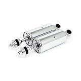 AMMORTIZZATORI Cromati Softail, Regolabili Cromo, per Harley Davidson Softail 00-17